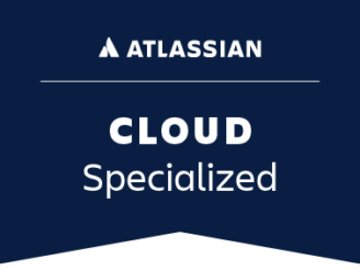 Oficiální modrý certifikát Cloud Specialized od Atlassian